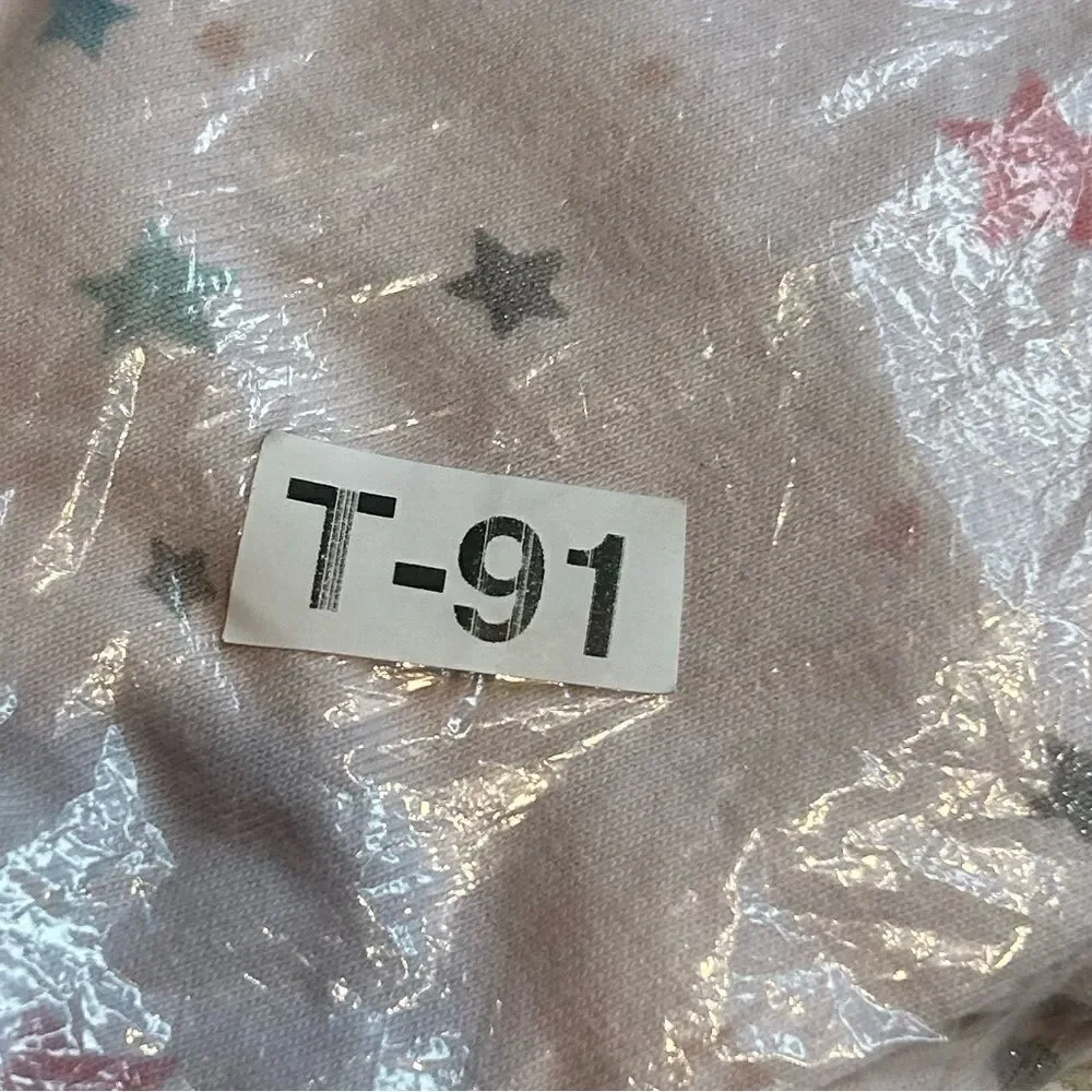 5 for $25🔥3-6M Gerber‎ Multi-Color Star Footsie Pajama's